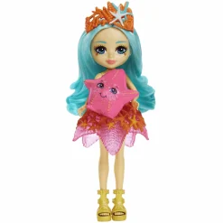 Royal Enchantimals Ocean Kingdom Muñeca Starla Starfish con mascota 4 años