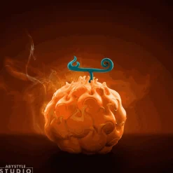 Réplica de la Fruta del Diablo Flame-Flame de One Piece- The Abysse