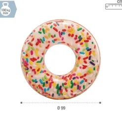 Rueda Hinchable Donut Blanco Intex Ø99 cm