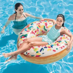 Rueda Hinchable Donut Blanco Intex Ø99 cm