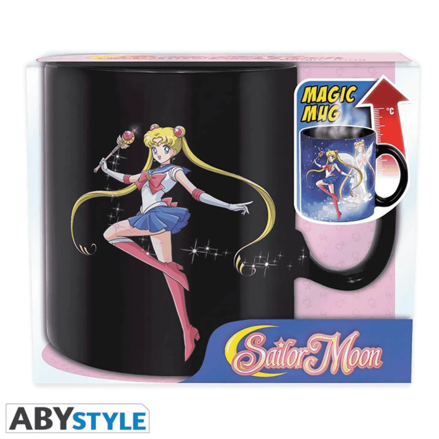 Sailor Moon Taza Efecto Térmico Sailor&Chibi 460 ml
