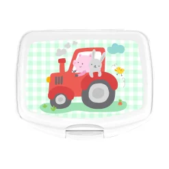 Sandwichera Rectangular Preescolar Granja