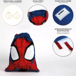 Saquito Escolar Spidey 33 cm