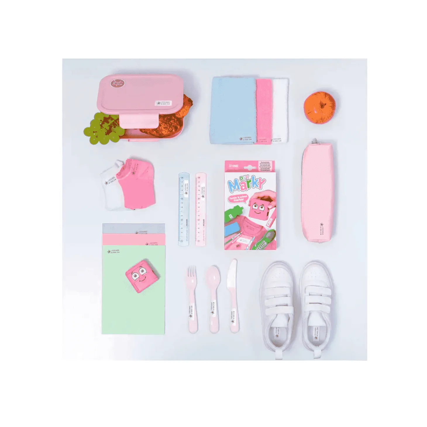 Sello Marcador De Ropa Marky Infantil Rosa