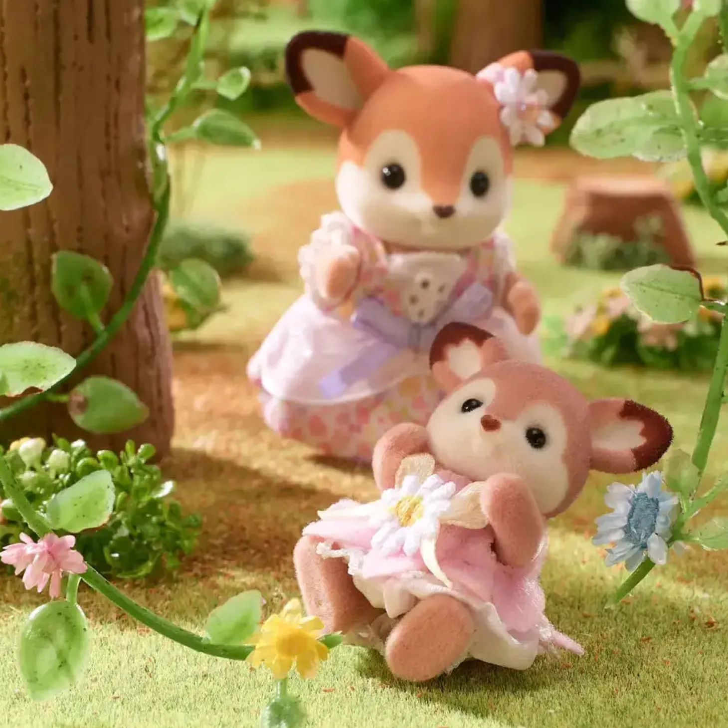 Set Bebés Ciervo en el Columpio – Sylvanian Families