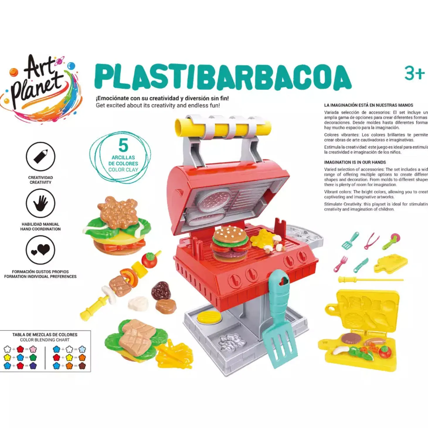 Set de Barbacoa Creativa con Plastilina – Art Planet