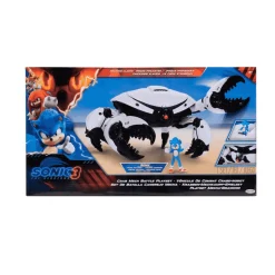 Set de Batalla Cangrejo Mecha con Figura de Sonic de 2.5' - Sonic 3 La Película