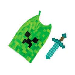 Set de Capa y Espada de Minecraft para Niños
