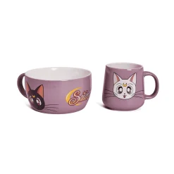 Set de Desayuno Sailor Moon Luna & Artemis