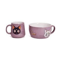 Set de Desayuno Sailor Moon Luna & Artemis