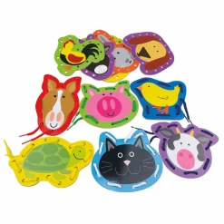 Set de Enlazados Animales - Juguete Montessori Maderas