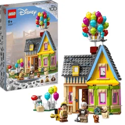 Set de juguetes de construcción LEGO | Disney y Pixar 43217 Casa de “Up” 598 piezas