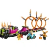 Set de juguetes de construcción LEGO City 60357 Desafío Acrobático Camión y Anillos de Fuego 479