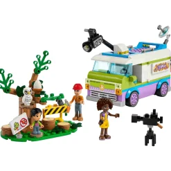 Set de juguetes de construcción LEGO Friends 41749 Unidad Móvil de Noticias 446 piezas