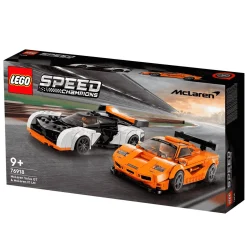 Set de juguetes de construcción LEGO Speed Champions 76918 McLaren Solus GT y McLaren F1 LM 581 pi