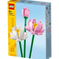 Set de juguetes de construcción LEGO 40647 Flores de Loto, para mayores de 8 años (220 piezas)