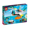 Set de juguetes de construcción LEGO Friends 41752 Avión de Rescate Marítimo 203 piezas