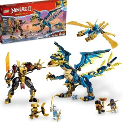 Set de juguetes de construcción LEGO NINJAGO 71796 Dragón Elemental vs. Meca de la Emperatriz 103