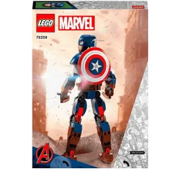 Set de juguetes de construcción LEGO Marvel 76258 Figura para Construir Capitán América 310 pieza