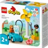 Set de juguetes de construcción Mi Ciudad LEGO DUPLO 10985 Aerogenerador y Coche Eléctrico 16 pie