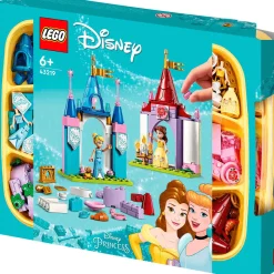 Set de juguetes de construcción LEGO | Disney 43219 Disney Princess Castillos Creativos 140 pieza