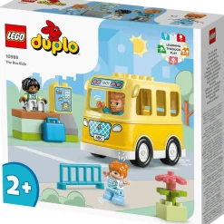 Set de juguetes de construcción Mi Ciudad LEGO DUPLO 10988 Paseo en Autobús 16 piezas