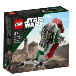 Set de juguetes de construcción LEGO Star Wars 75344 Microfighter Nave Estelar de Boba Fett 85 p