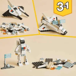 Set de juguetes de construcción LEGO Creator 31134 Lanzadera Espacial (144 piezas)