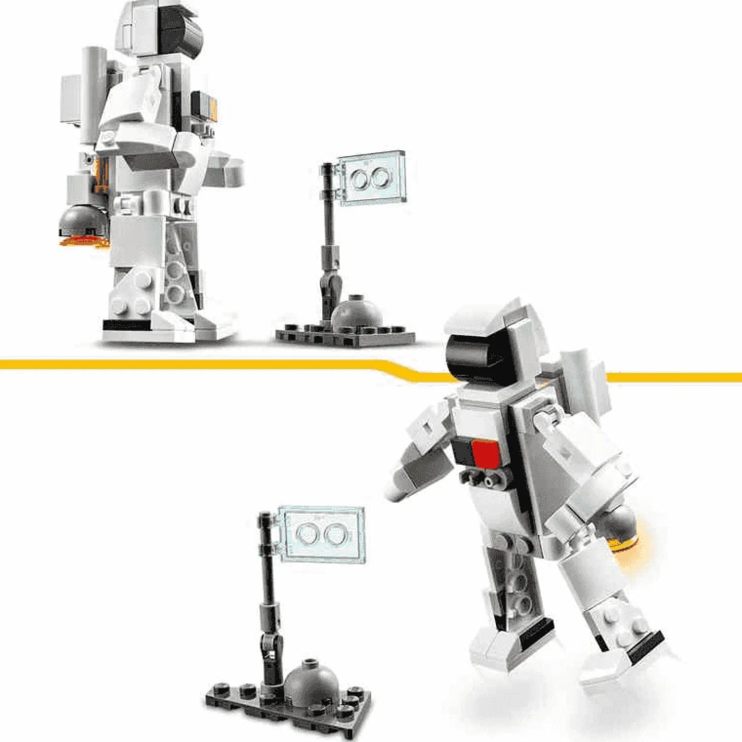 Set de juguetes de construcción LEGO Creator 31134 Lanzadera Espacial (144 piezas)