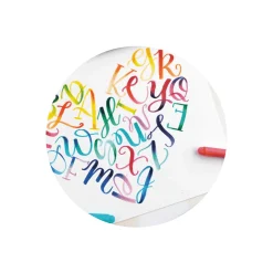 Set de Lettering 6 Rotuladores Pastel