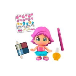 Set de Pinypón con accesorios de maquillaje