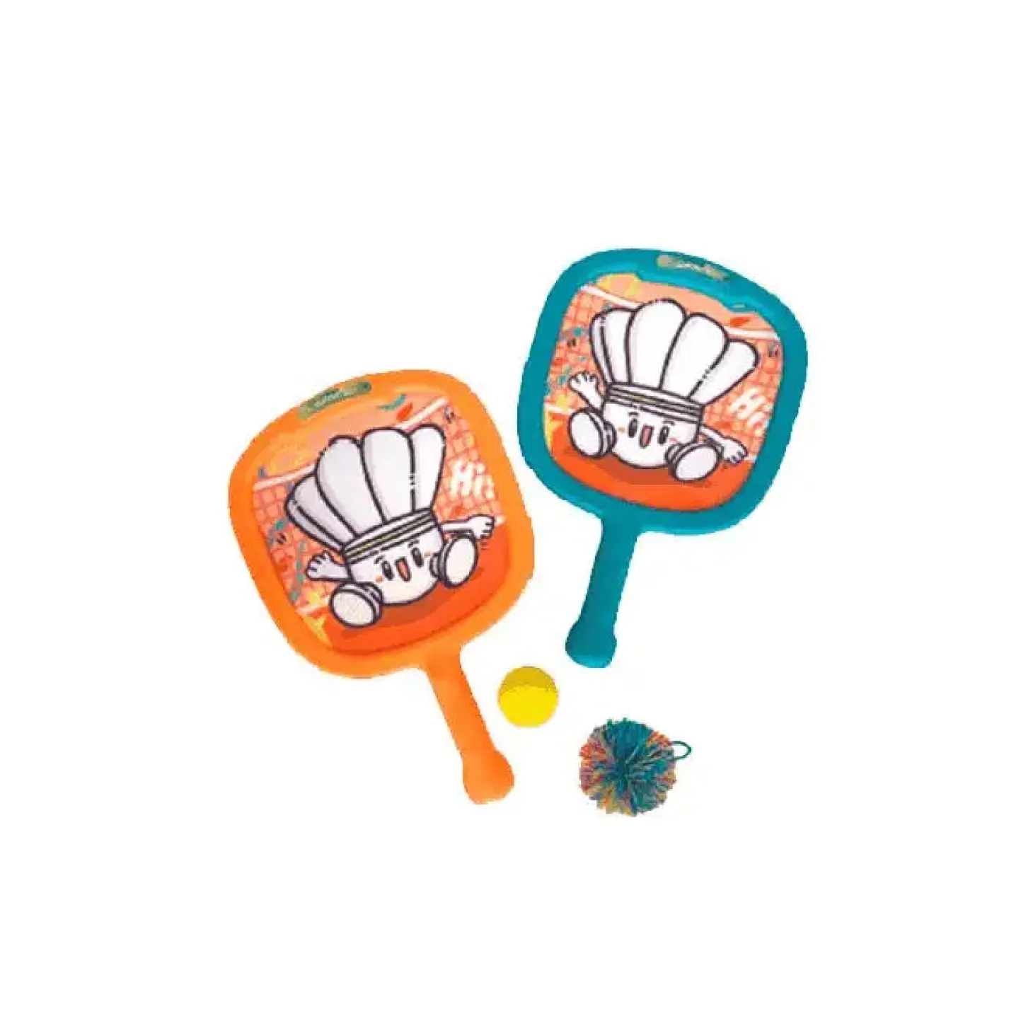 Set de Raquetas de Playa con Pelota – Diversión al Aire Libre para Niños