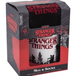 Set de Taza y Calcetines con Logo Stranger Things
