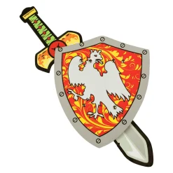 Set Escudo y Espada Medieval Accesorio de Disfraz