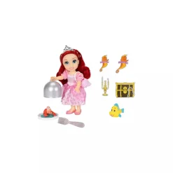 Set Regalo Muñeca Ariel Mar y Tierra La Sirenita Disney 15 cm