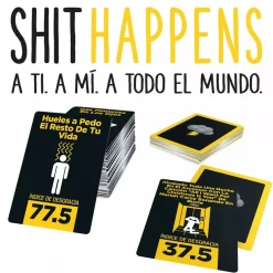 Shit Happens Juego de Mesa Bizak +18
