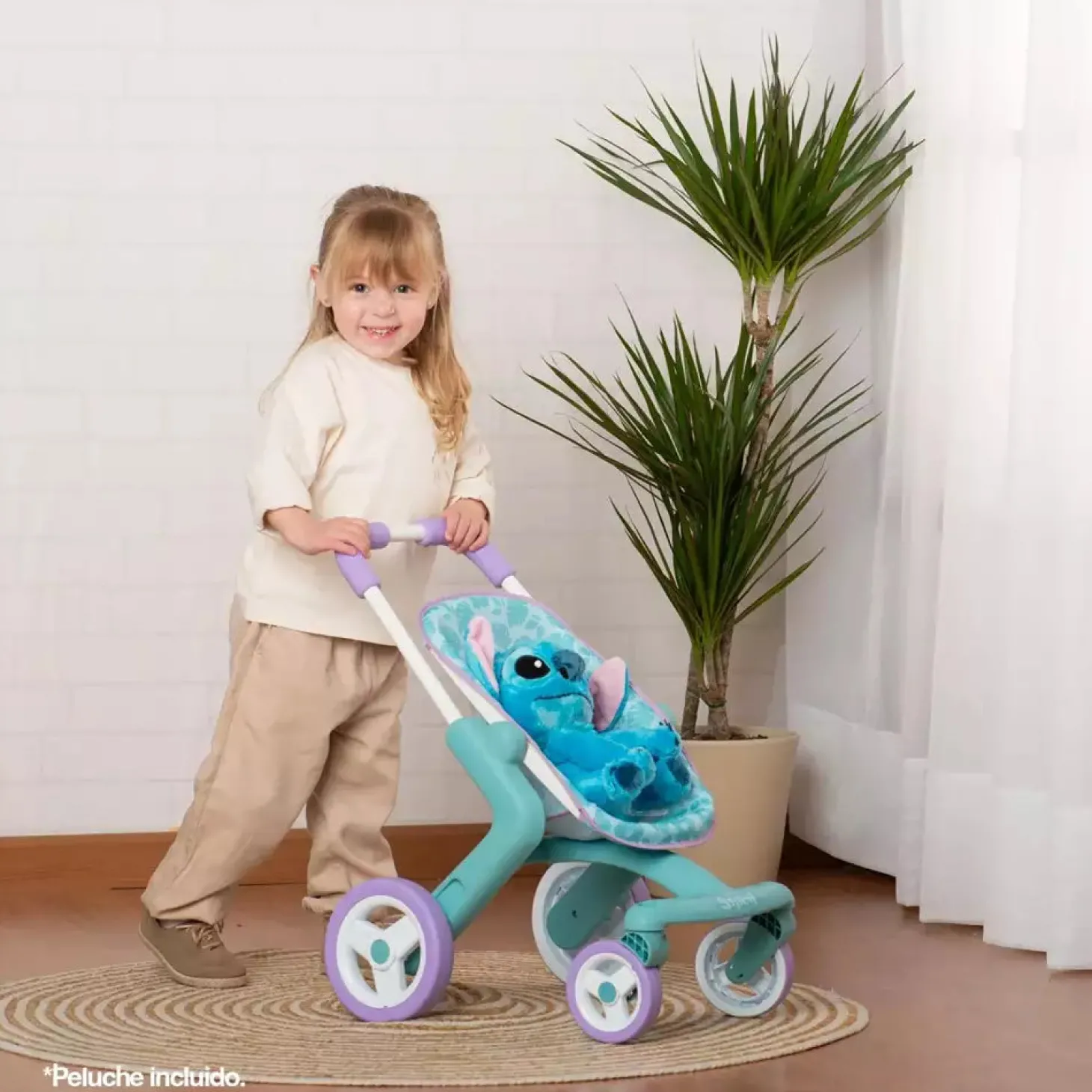 Silla Paseo Stitch con Peluche