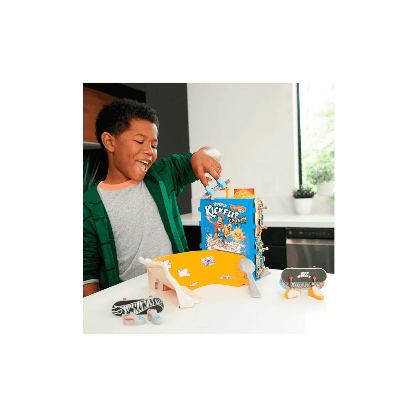 Skate Tony Hawk Cereal Bowl Fingerboard Hot Wheels