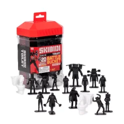 Skibidi Toilet - Battle Bucket de 20 Figuras de Acción