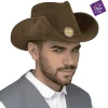 Sombrero Vaquero color marrón para disfraz