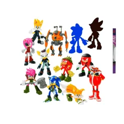 Sonic Figura Pack de 12 Surtido