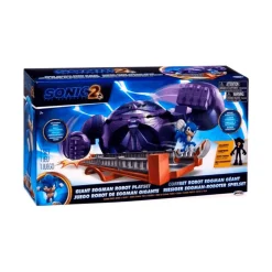 Sonic The Hedgehog 2: Set de Juego Gigante Robot Eggman con Figura de Acción Super Sonic