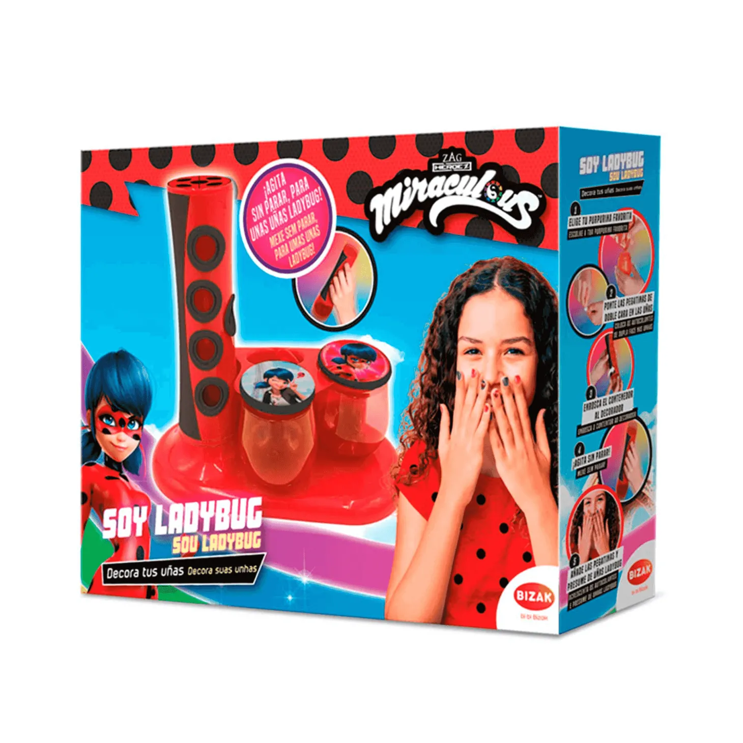 Soy Ladybug Estudio de Uñas