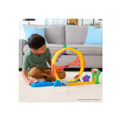 Spiderman Pista de carreras Spiderman de metal - ¡Súper divertida!