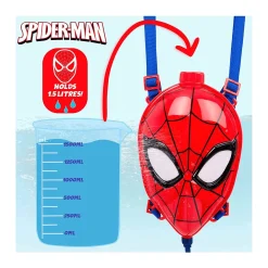Spiderman Pistola de Agua con Mochila