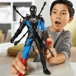Spider-Man Venomversus Transformación Líquida | Figura Interactiva Marvel | Desde 4 Años | Hasbro