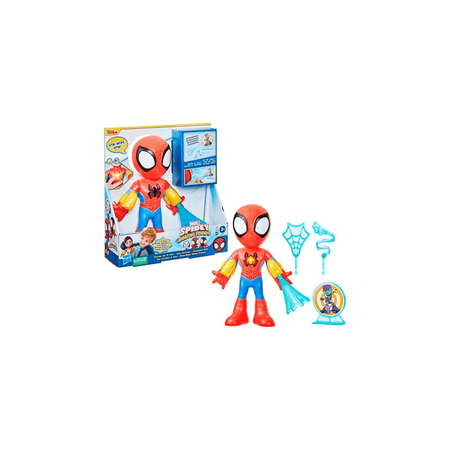 Spidey Figura Traje electrónico 25 cm