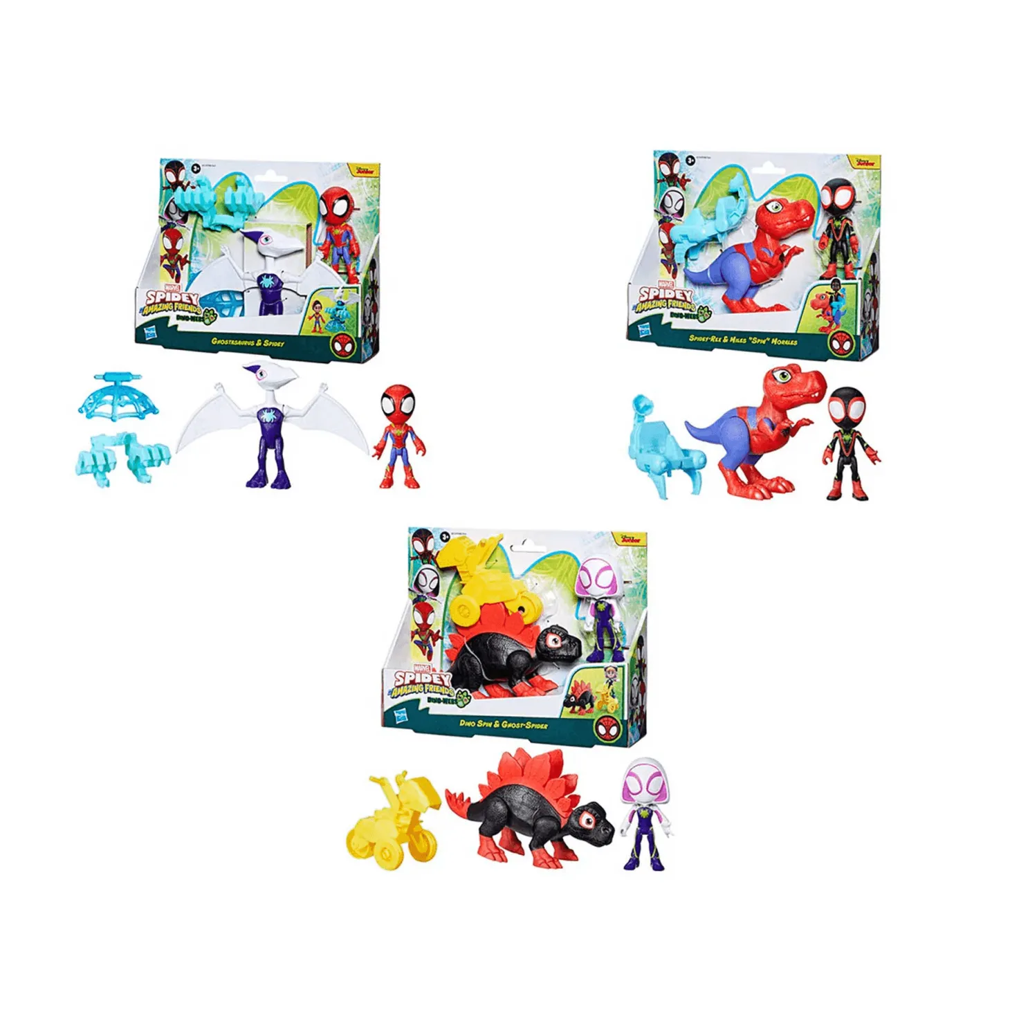 Spidey LG Dino Hero AC SRY Surtido