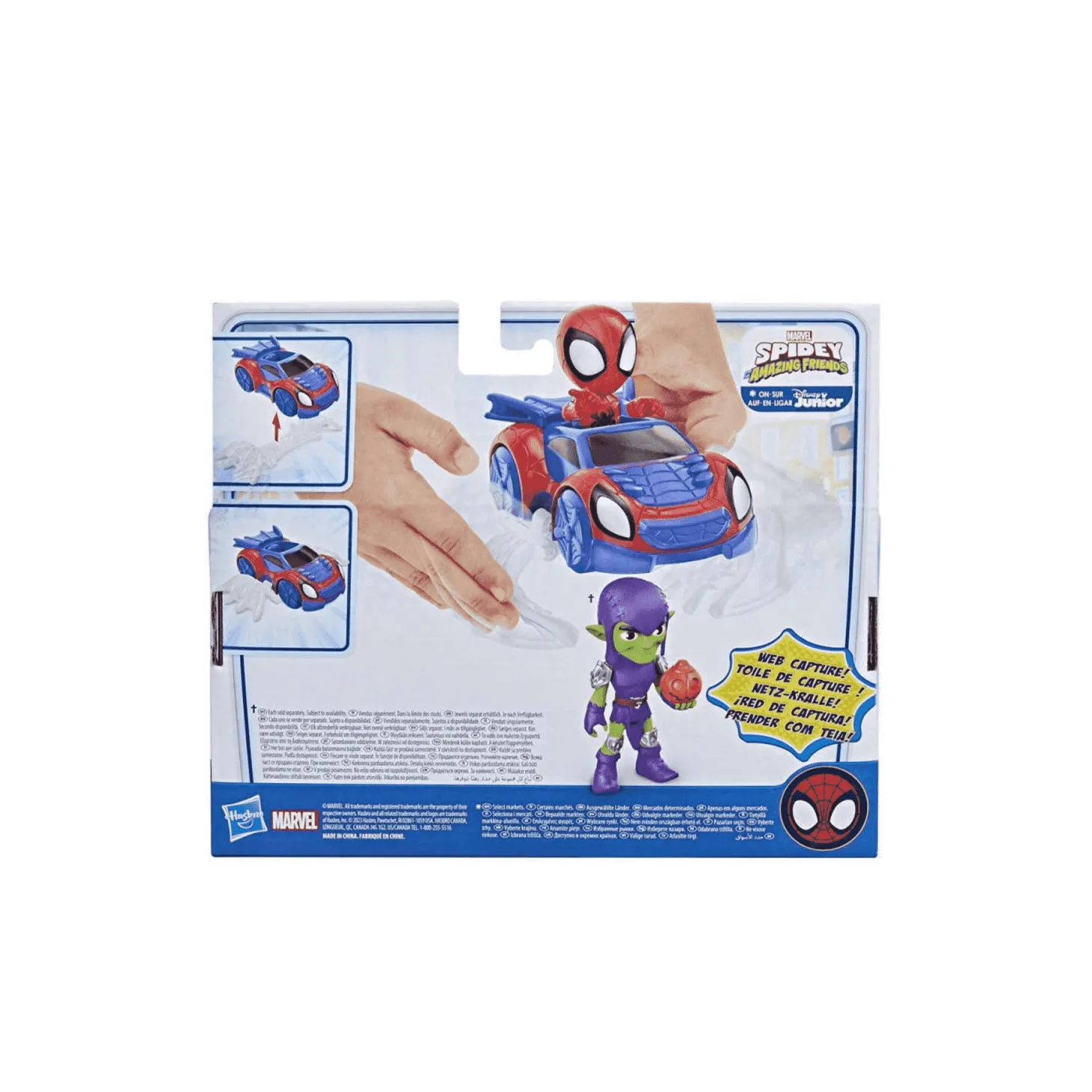 Spidey Set Figura y su Vehículo Arácnido