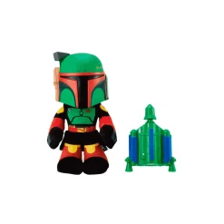 Star Wars Peluche Boba Fett Lanza Cohete con Cambiador de Voz